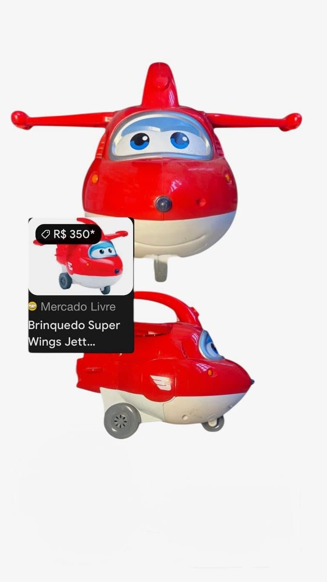 Jett Super Wings, tamanho Não informado