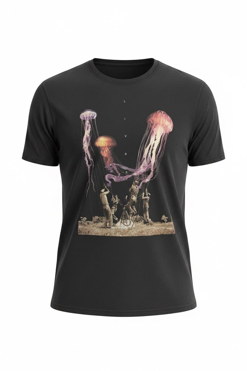 Camiseta Preta Água Viva Reserva, Reserva, Preto, tamanho M