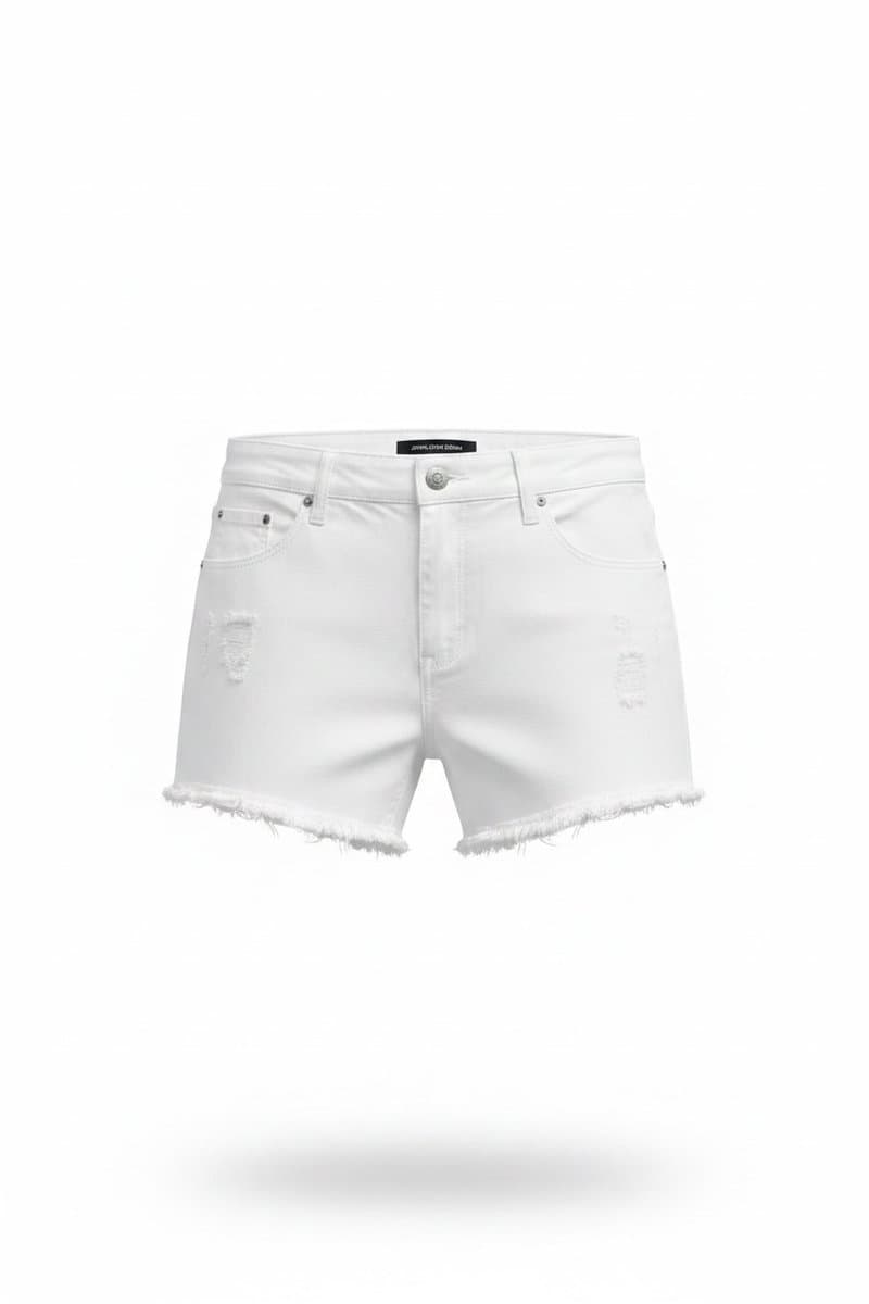 Shorts Branco Johnjohn, John John, Branco, tamanho 44