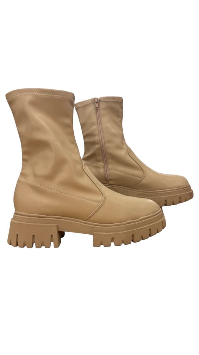 Bota Bege Santinato 38, Santinatto, Bege, tamanho 38