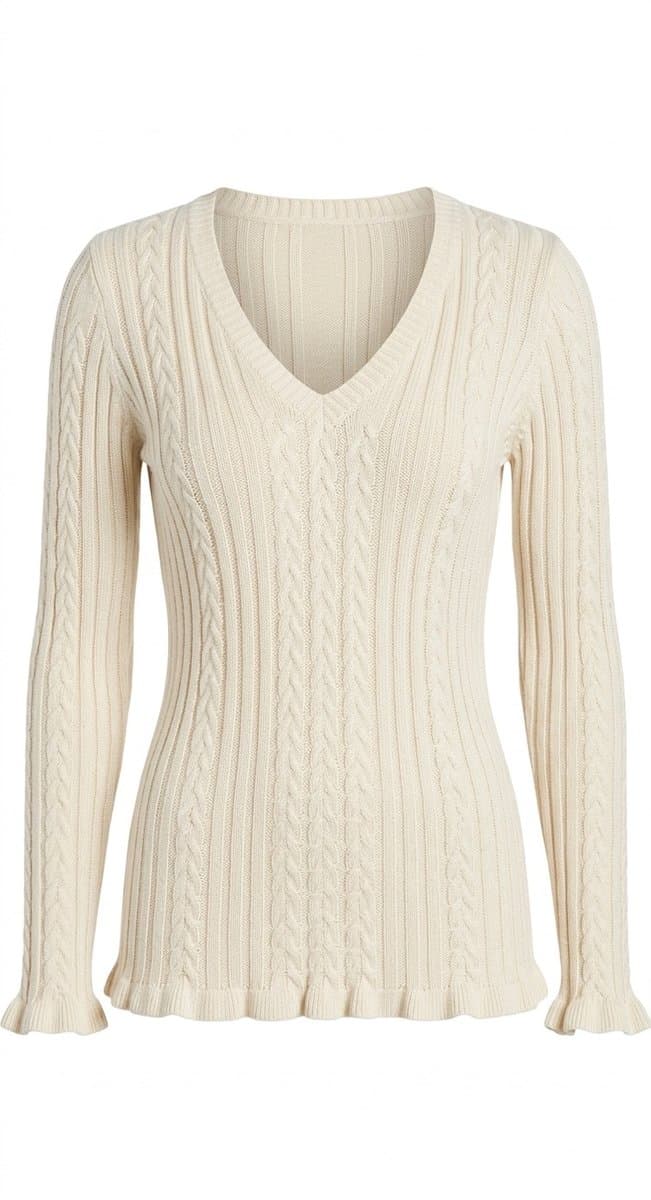 Tricot Off, Branco, tamanho UN