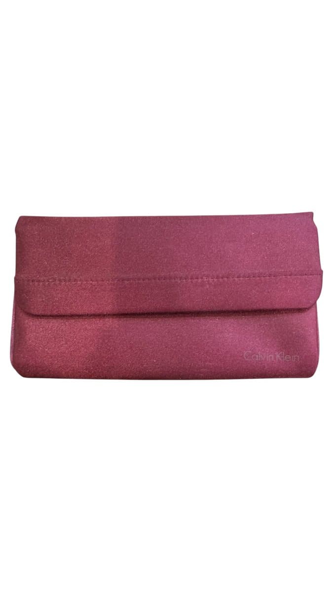 Carteira Marsala CKJ, Calvin Klein, Bordô, tamanho Não informado