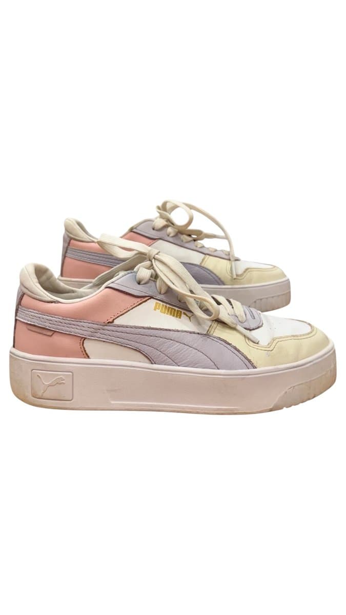 Tênis Branco C Rosa Puma 36, Puma, Branco, tamanho 36