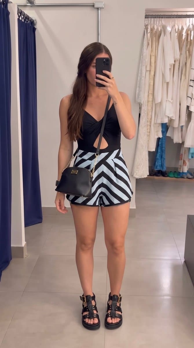 Body Preto P, Preto, tamanho P — foto 4