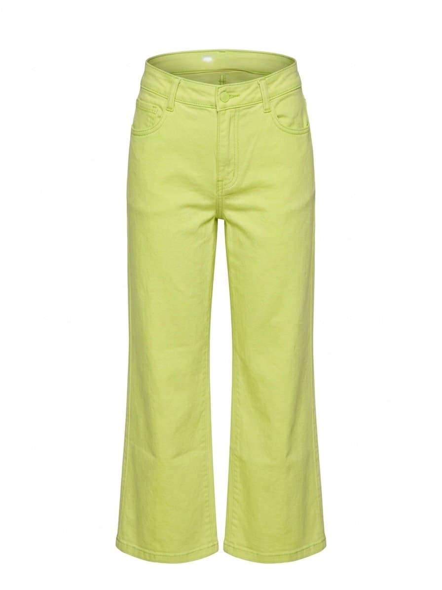 Calça Lima Monari 42, Monari, Verde-limão, tamanho 42