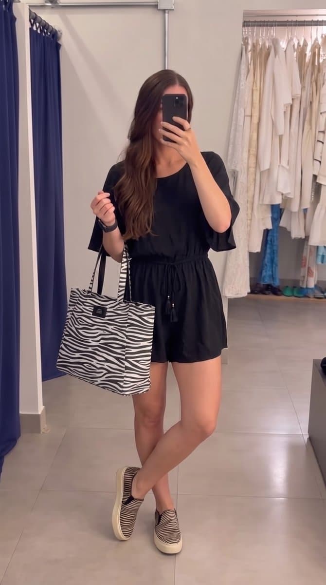 Macaquinho Preto Dress To G, Dress To, Preto, tamanho G — foto 4