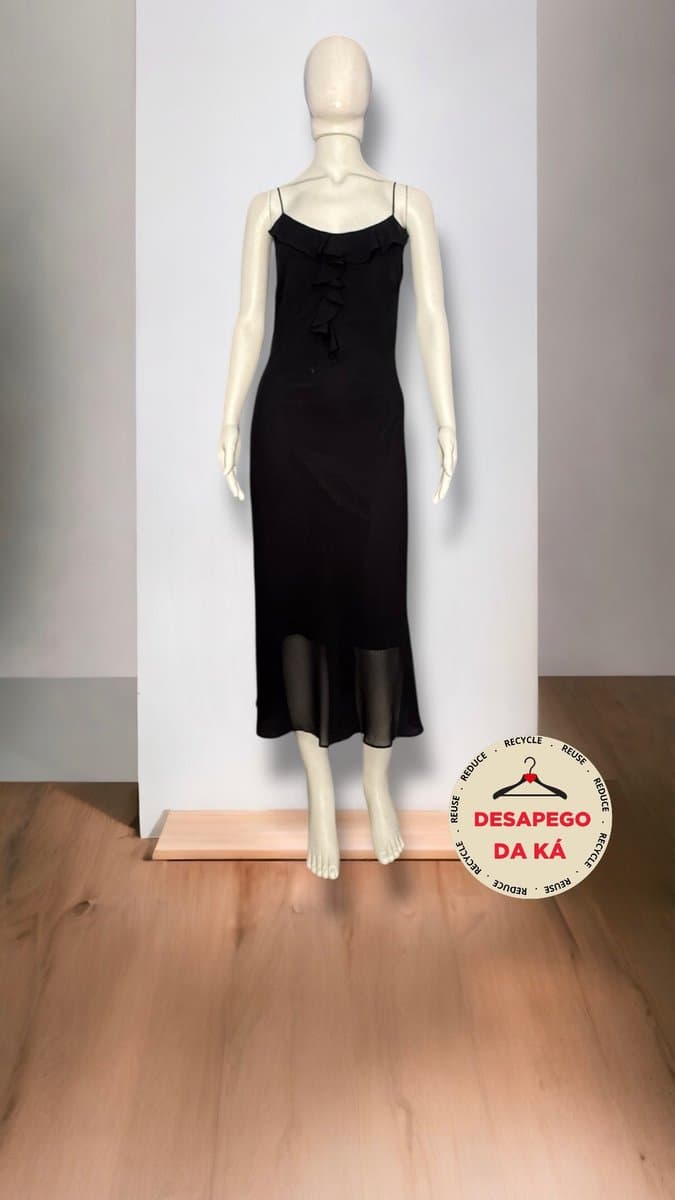 Vestido Preto Sleepdress Gregory G, Gregory, Preto, tamanho G — foto 2