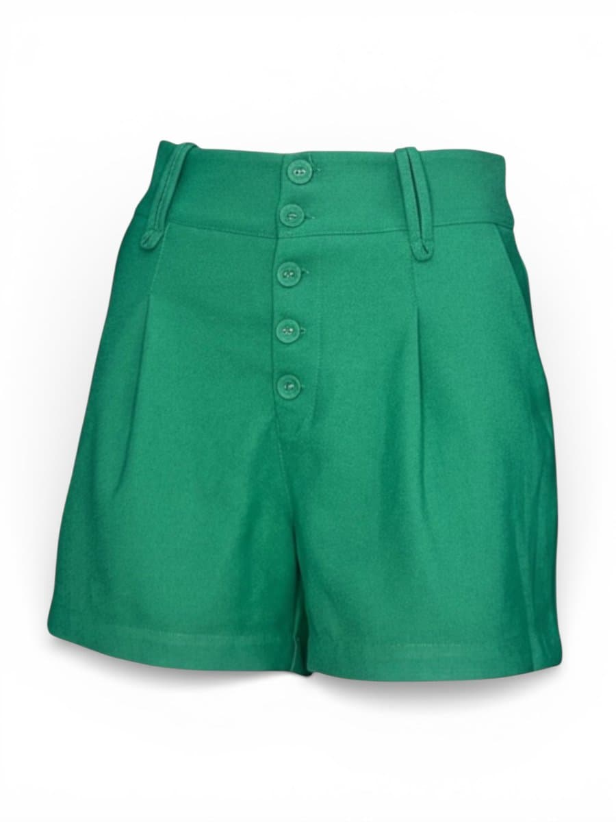 Shorts Verde Kimika P, Kimika, Verde, tamanho P