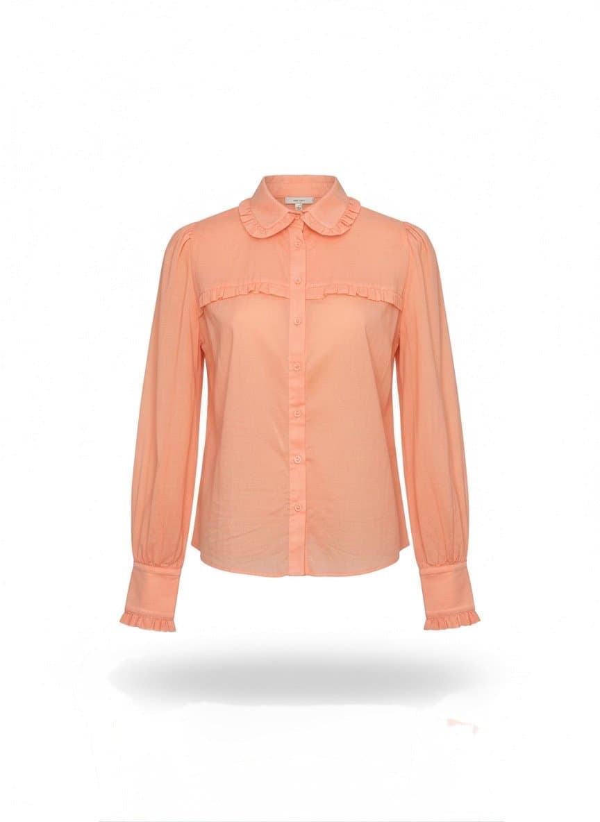 Camisa ML Salmão Murau, Murau, Coral-claro, tamanho M