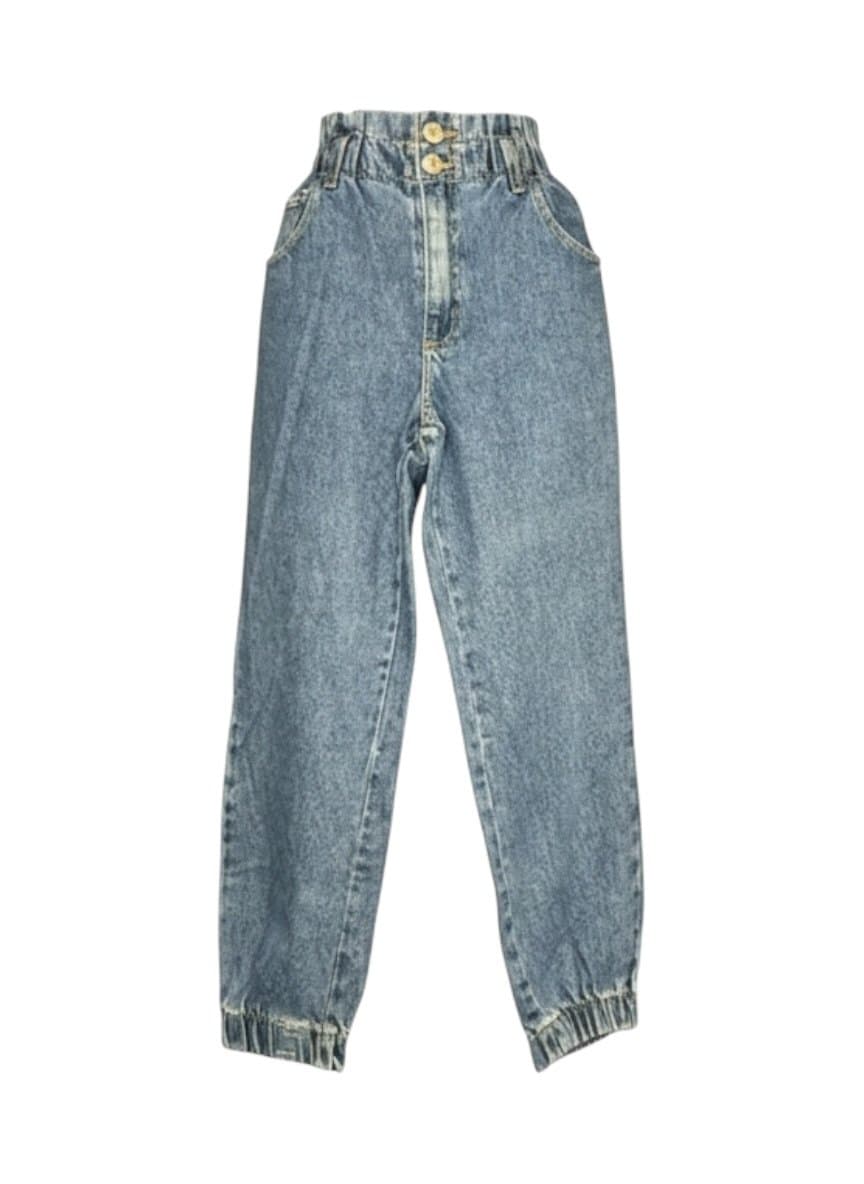 Jeans Mom Elastico Jeanswear 36, Azul, tamanho 36