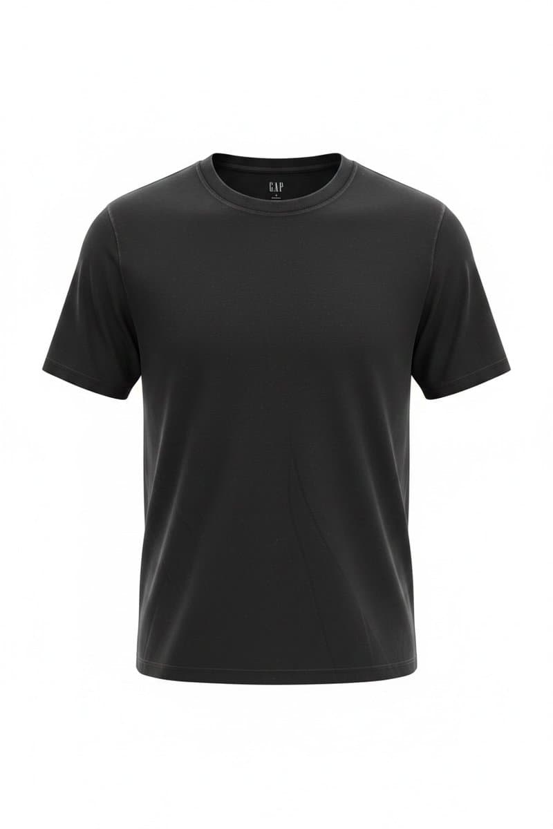 Camiseta Preta Gap, GAP, Preto, tamanho M