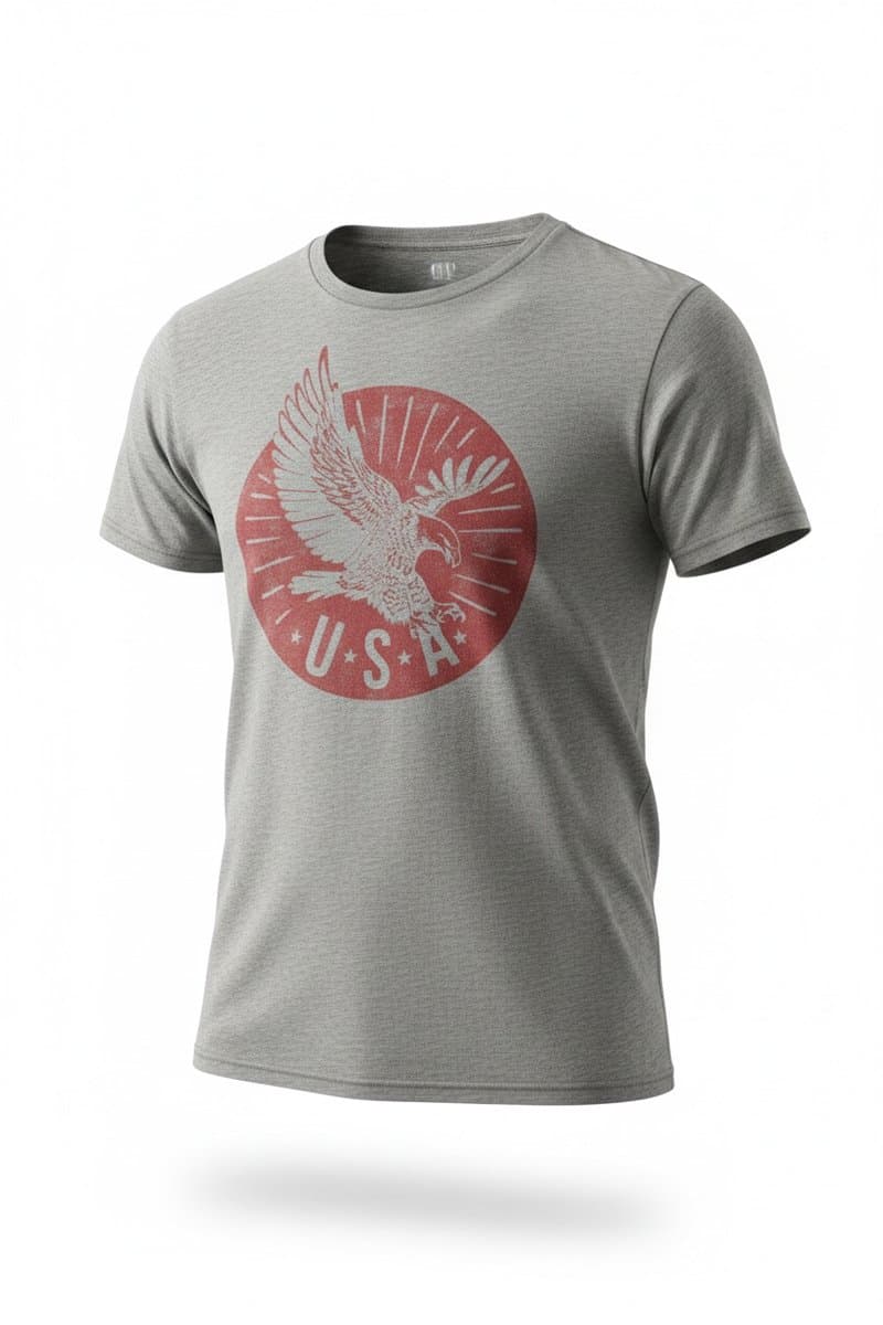 Camiseta Mescla Gap, GAP, Cinza, tamanho M