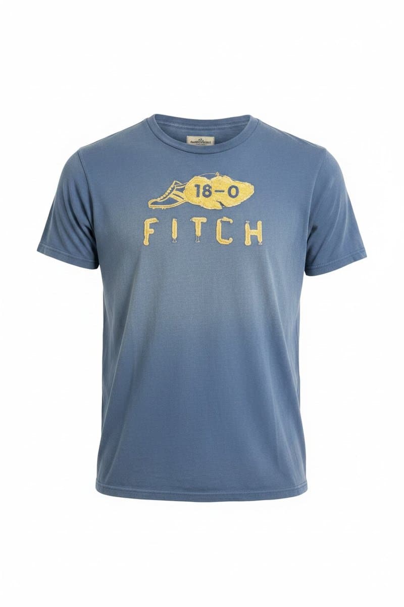 Camiseta Azul Abercrombie, Abercrombie & Fitch, Azul, tamanho XGG