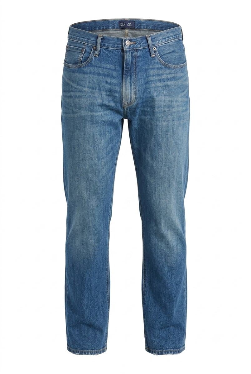 Calça Jeans Básica Gap, GAP, Azul, tamanho 46