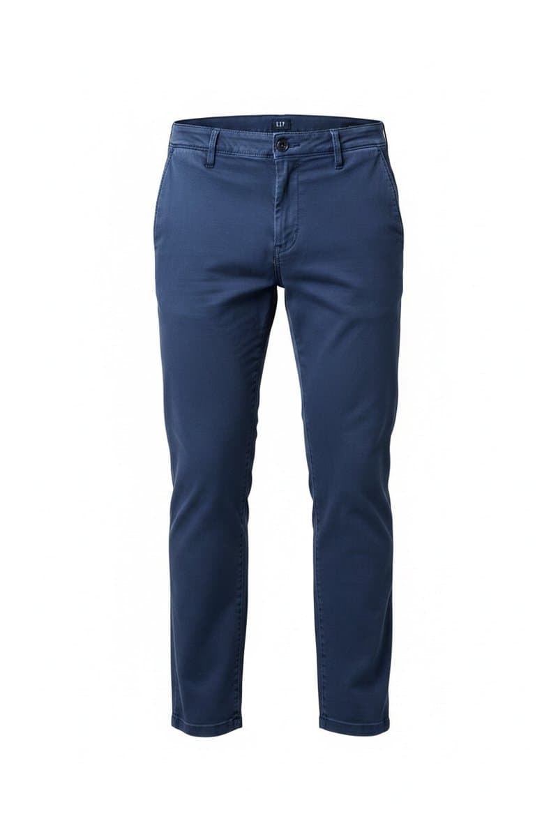 Calça Sarja Marinho Estonada Gap, GAP, Azul-marinho, tamanho 46