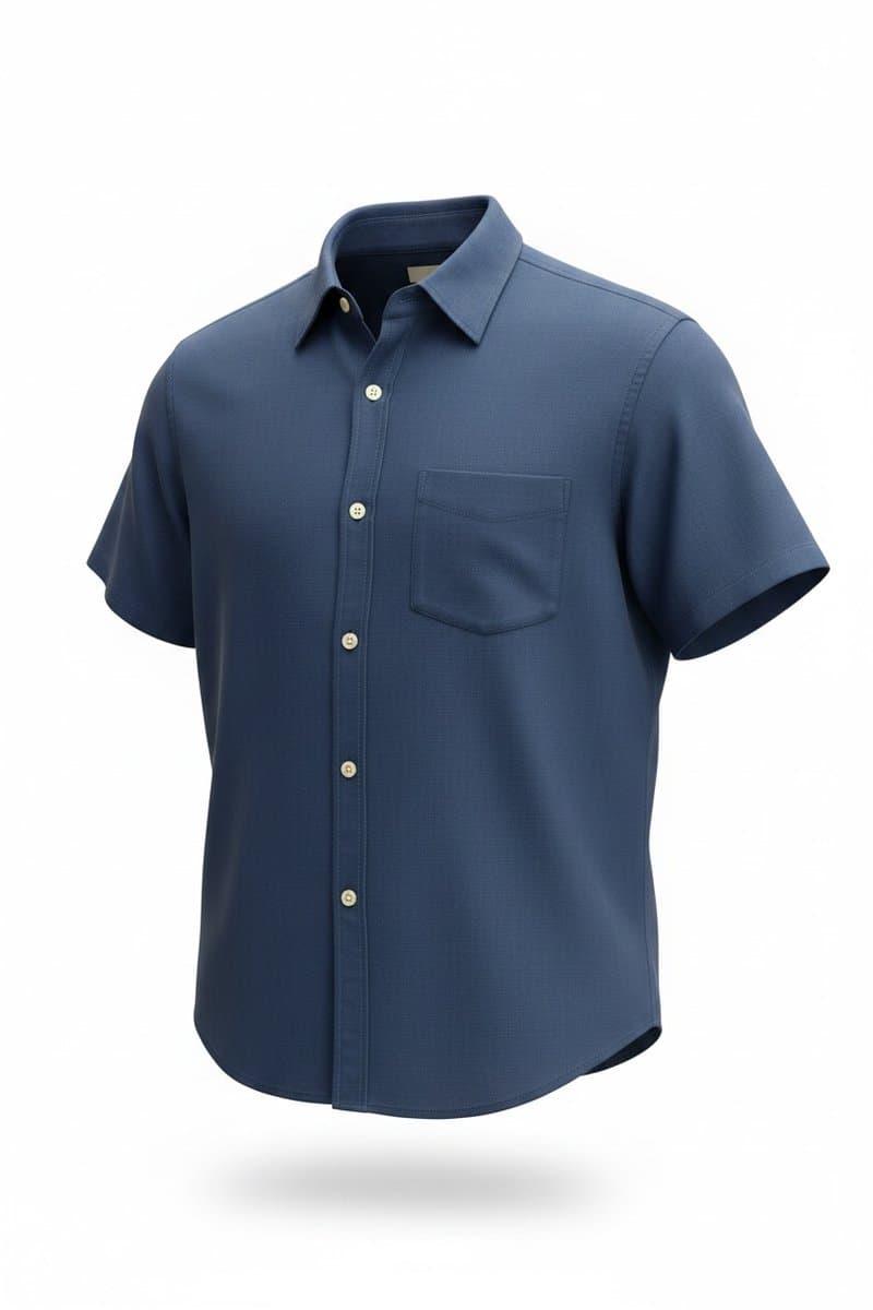 Camisa MC Azul Estonado Gap, GAP, Azul, tamanho G