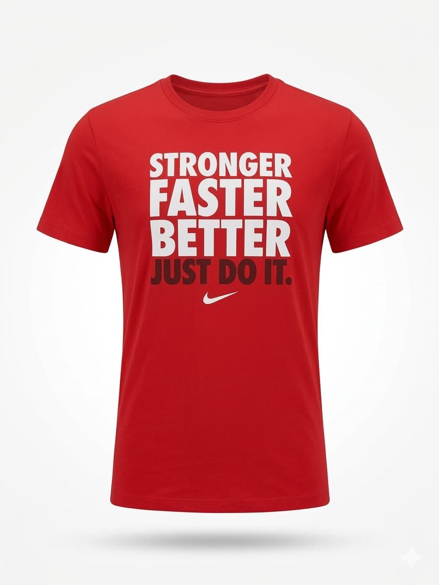 Tee Vermelha Nike P, Nike, Vermelho, tamanho P