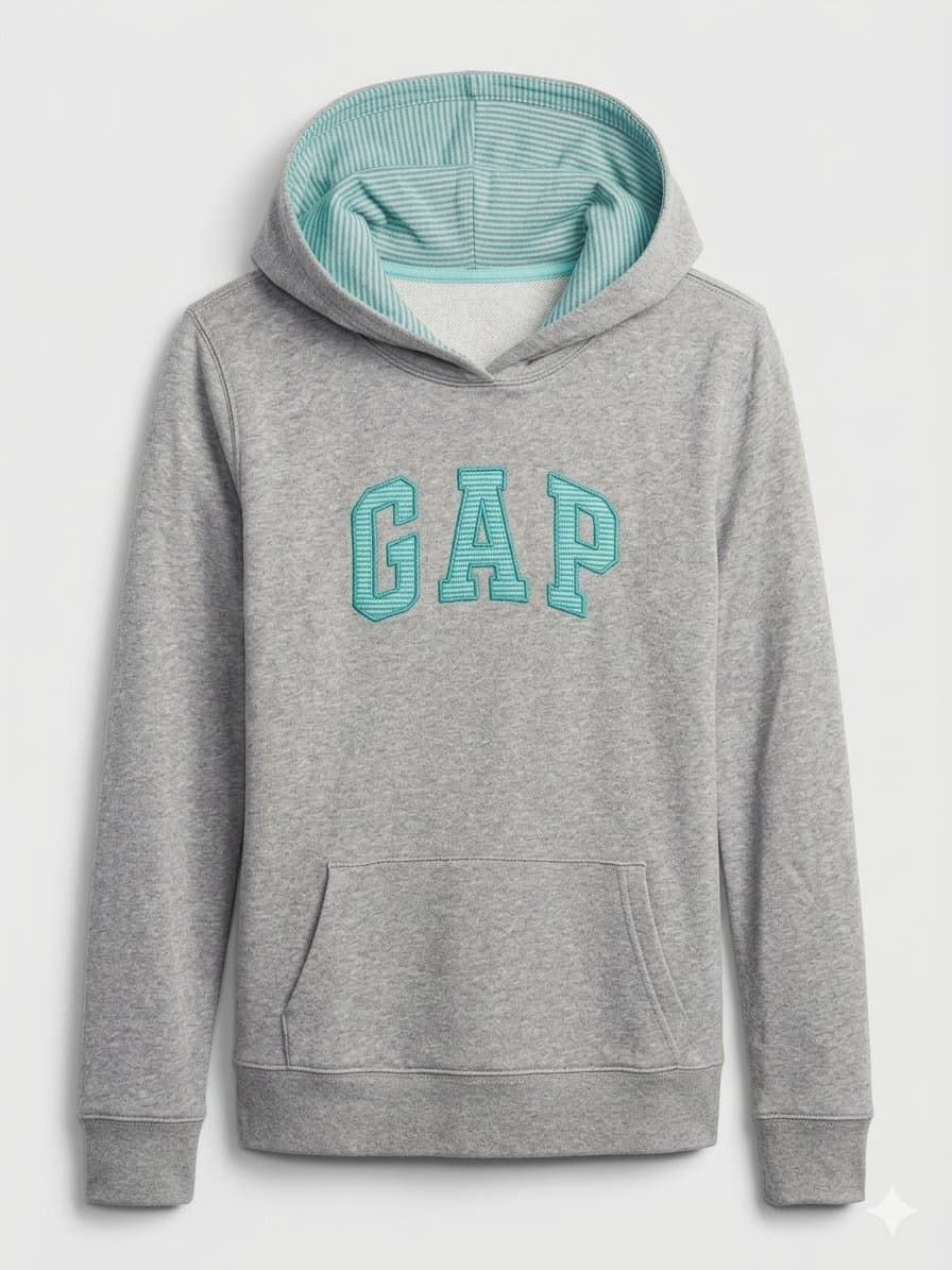 Moletom Cinza Gap P, GAP, Cinza, tamanho P