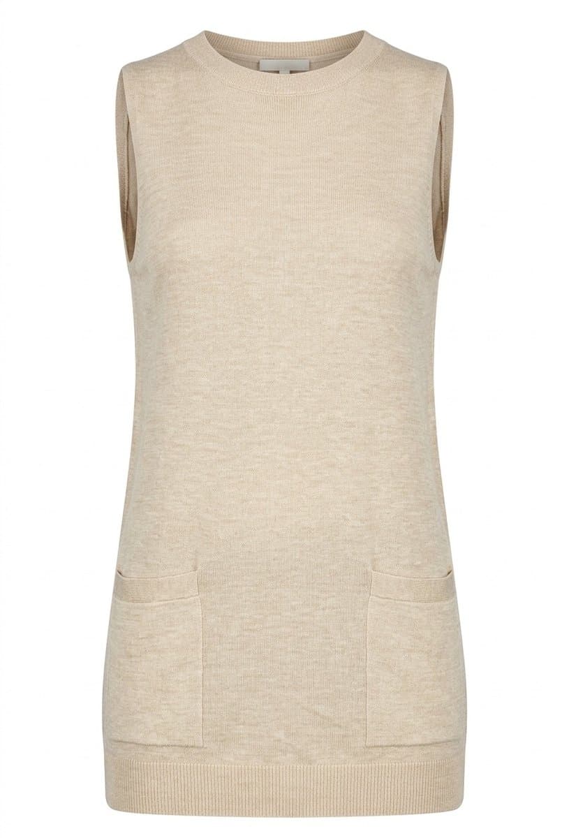 Colete Tricot Areia Banana Republic, Banana Republic, Bege, tamanho PP