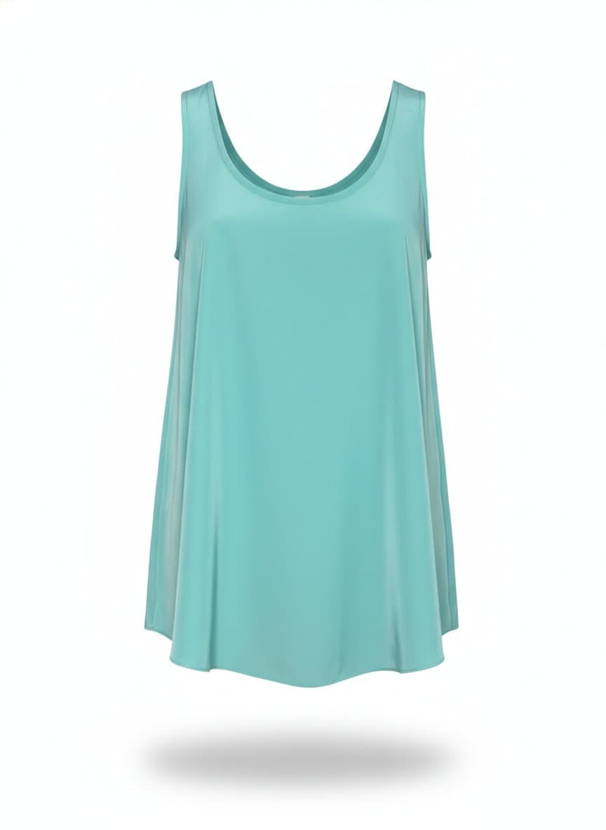 Regata Tiffany Forever P, Forever 21, Azul-turquesa, tamanho P