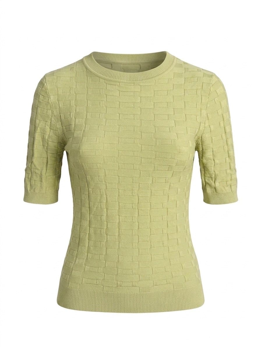 Blusa Tricot Verde Cha Marfinno P, Marfinno, Verde, tamanho P