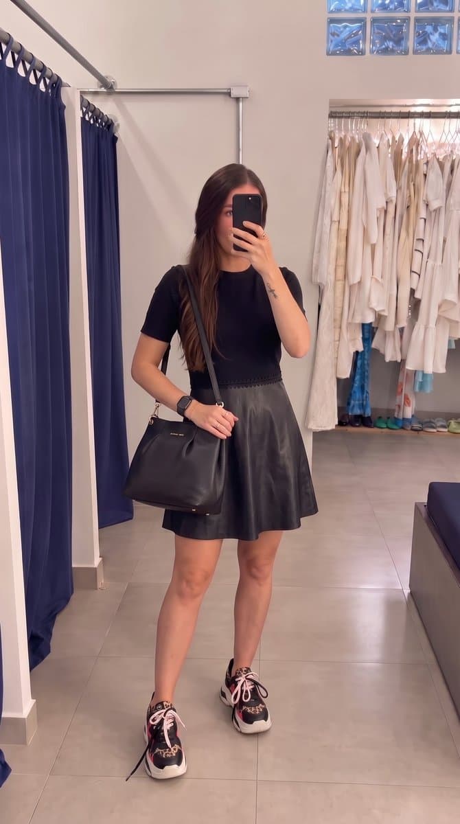 Vestido Duo Preto Zara P, Zara, Preto, tamanho P — foto 4