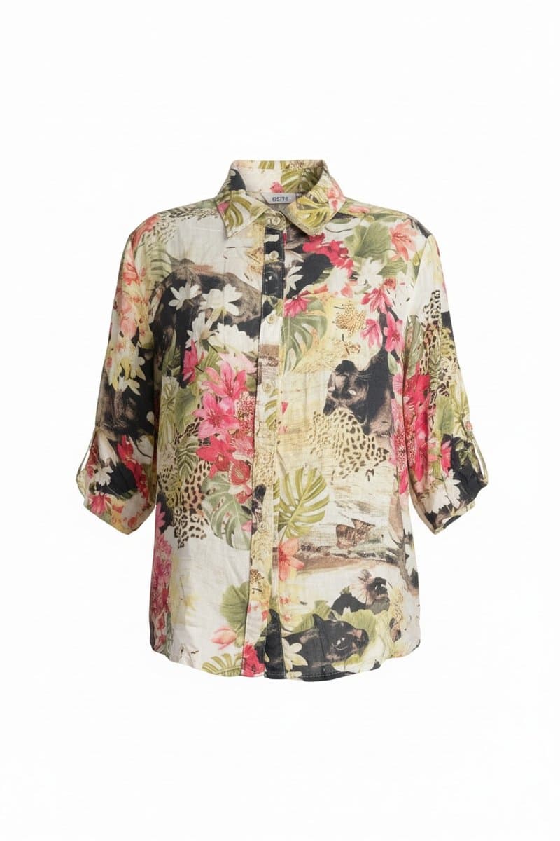 Camisa Triton Malha Estampa P, Triton, Estampada, tamanho P