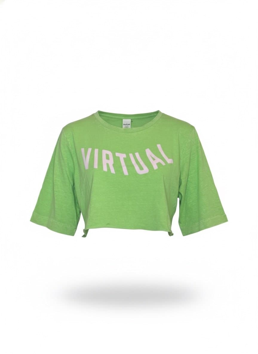 Cropped Verde Open Virual P, Verde, tamanho P