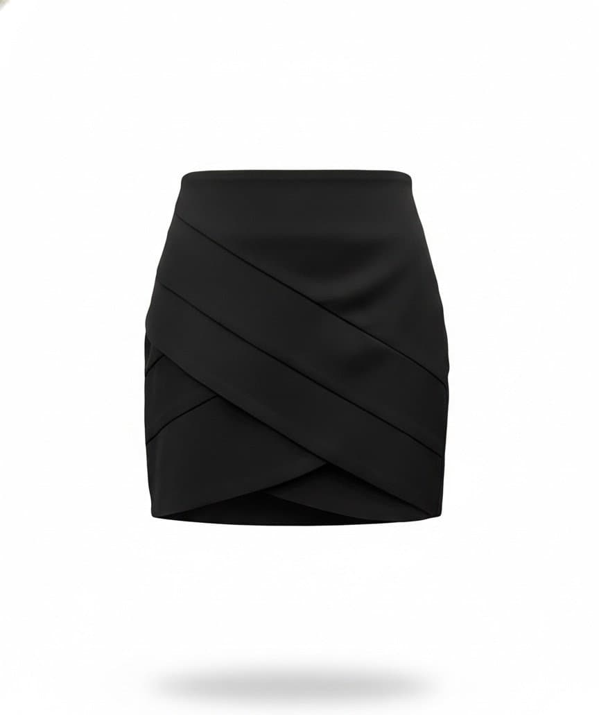 Saia Shorts Preta Siss P, Siss, Preto, tamanho P