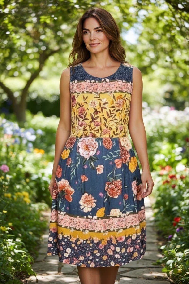 Vestido Curto Estampa Flor Hirus P, Hirus, Estampada, tamanho P — foto 2