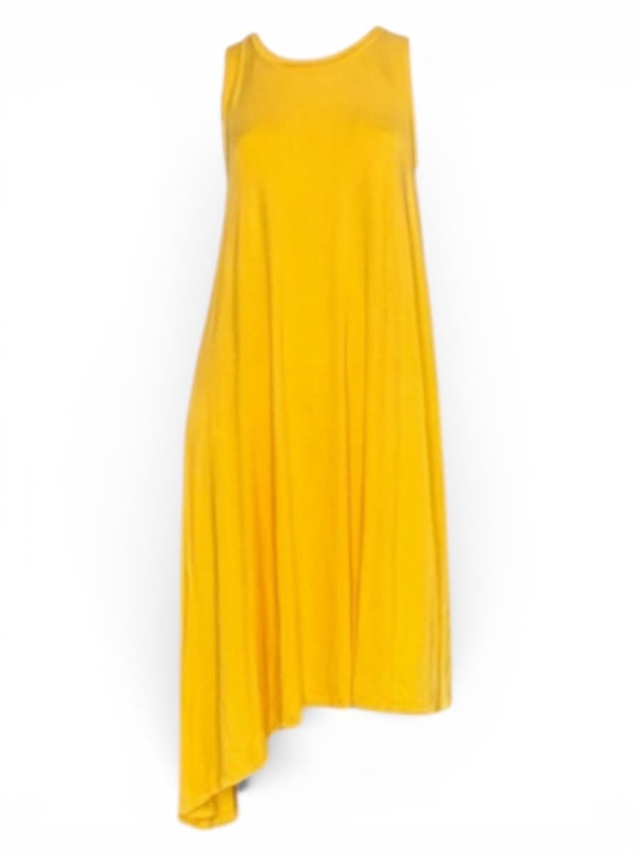 Vestido Malha Amarela Twenty Four Seven M, Amarelo, tamanho M