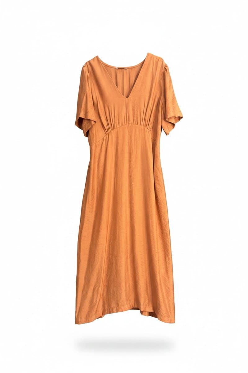 Vestido Caramelo Betsey, Marrom-claro, tamanho G