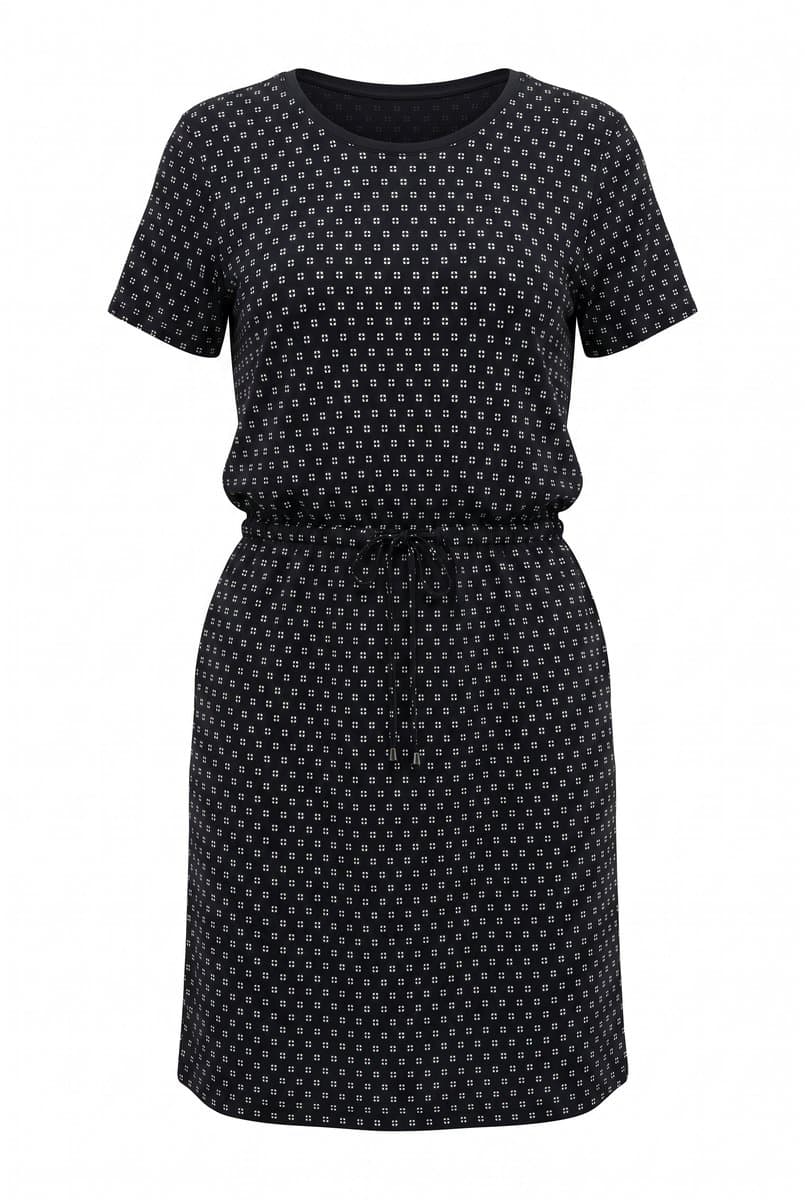 Vestido Malha Marinho H&M, H&M, Azul-marinho, tamanho M