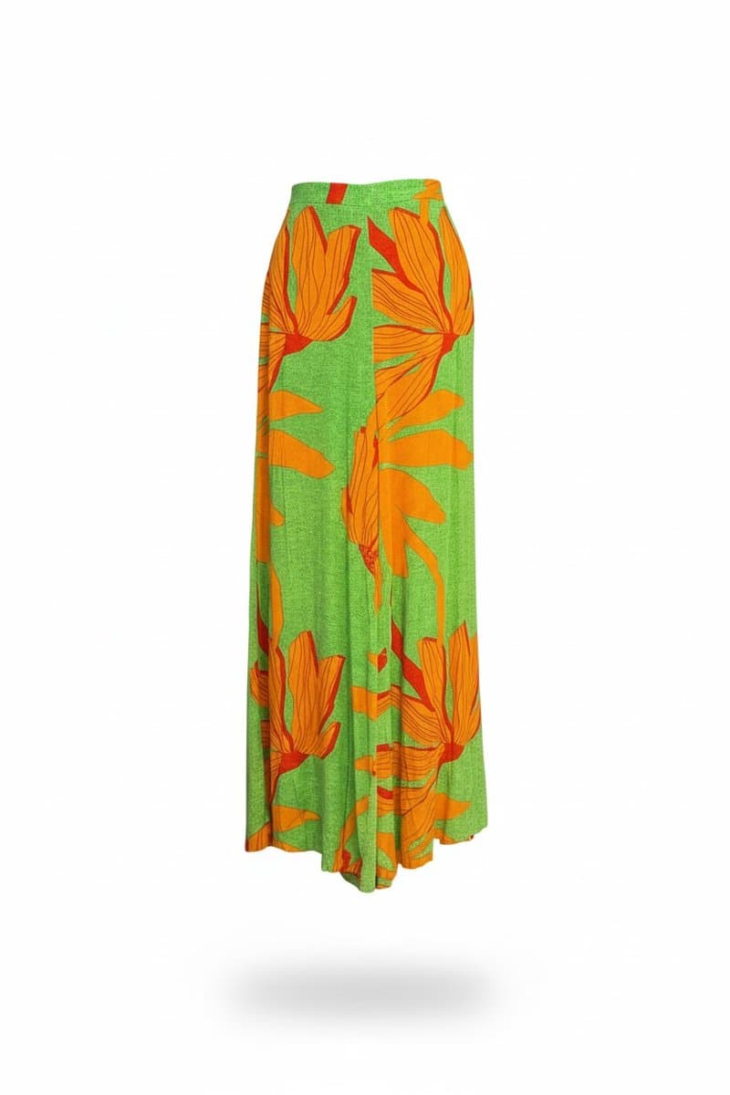 Calça Estampa Verde/Coral Tvz 40, Verde, tamanho 40
