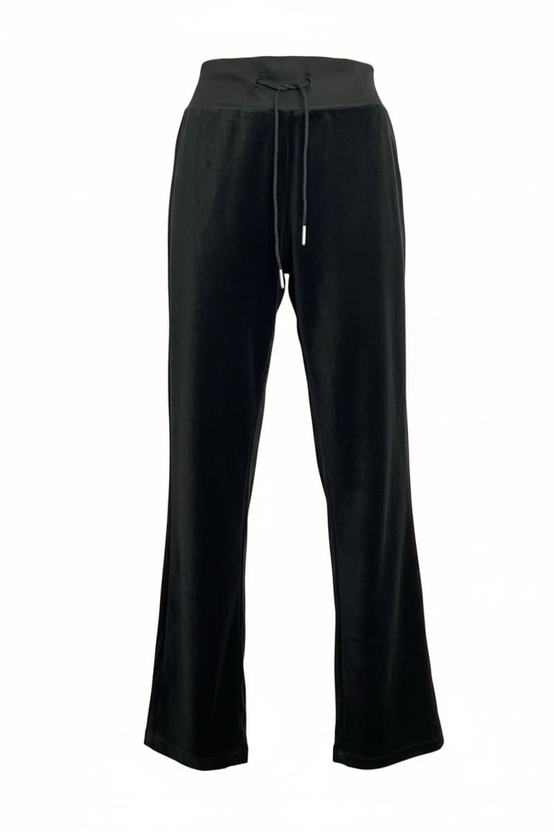 Calça Plush Preta M, Preto, tamanho M