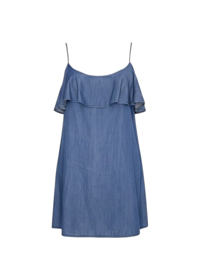 Vestido Jeans Loverly P, Loverly, Azul, tamanho P