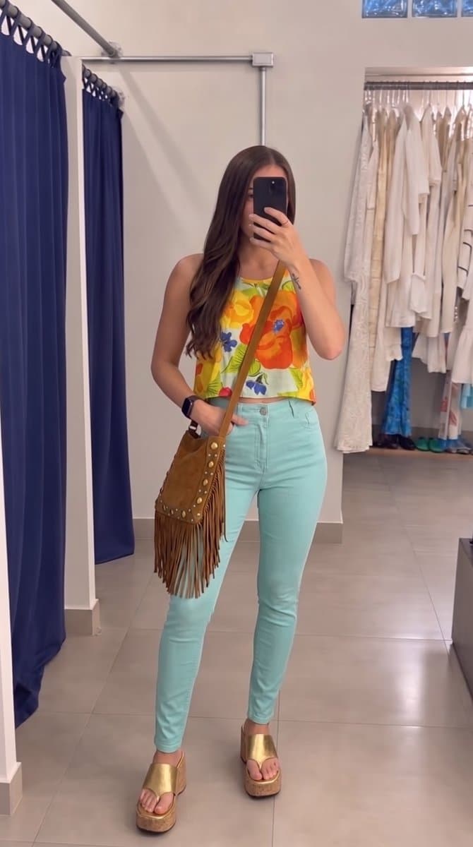 Jeans Branco Armani, Armani, Branco, tamanho 29 — foto 4