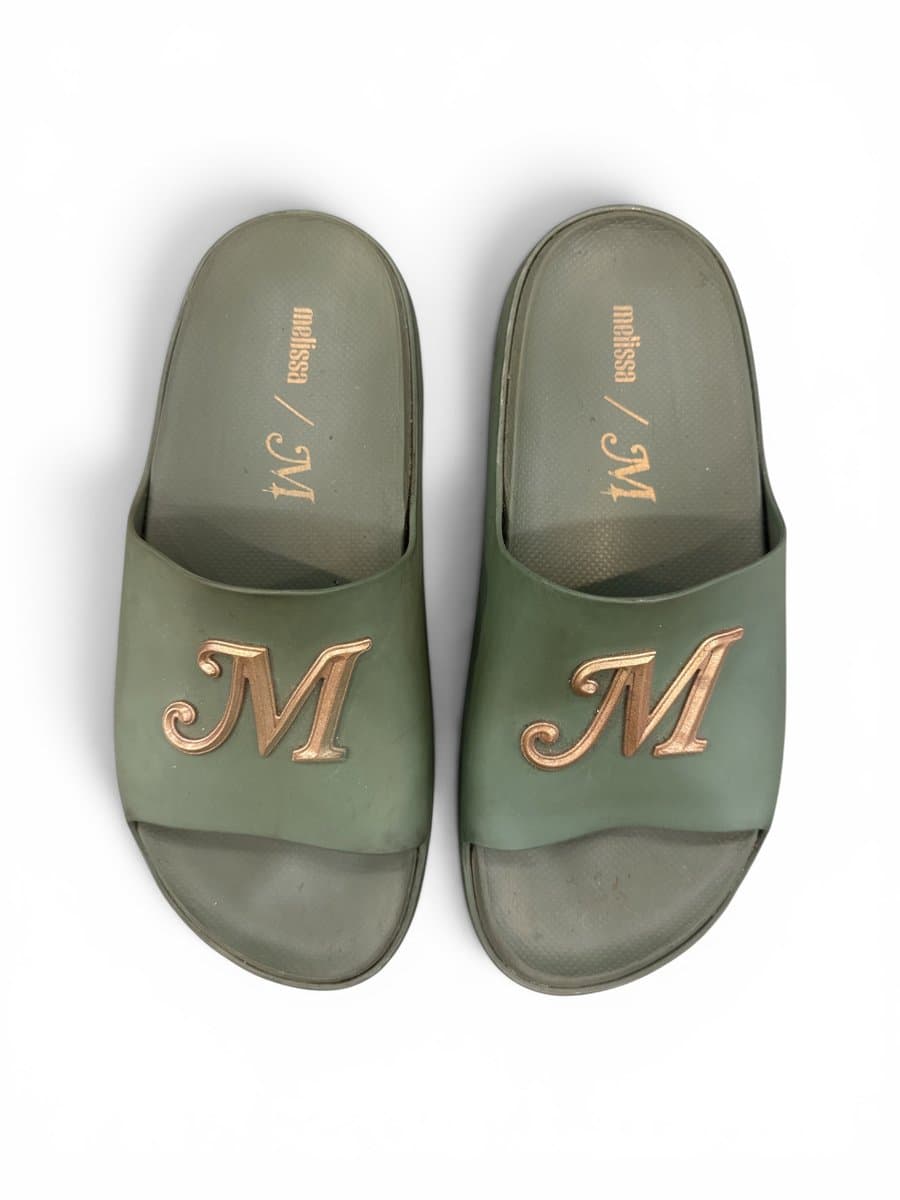 Slide Verde Melissa, Melissa, Verde, tamanho 42
