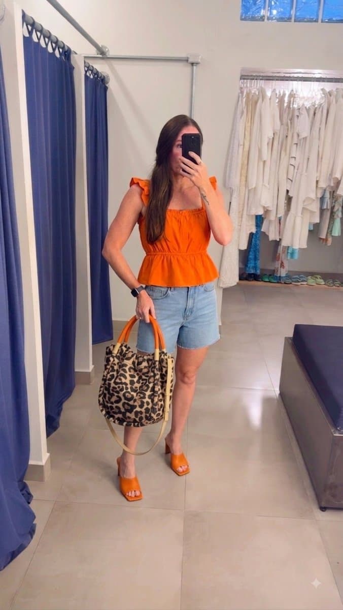 Shorts Jeans Dress To, Dress To, Azul, tamanho 40 — foto 3