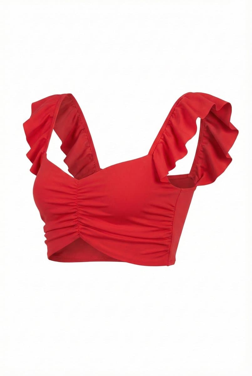 Top Vermelho 3 P, Vermelho, tamanho P