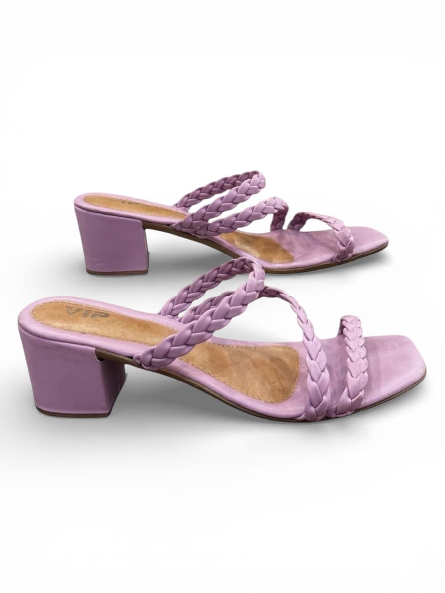 Tamanco Lavanda Vip Shoes 38, Lavanda, tamanho 38