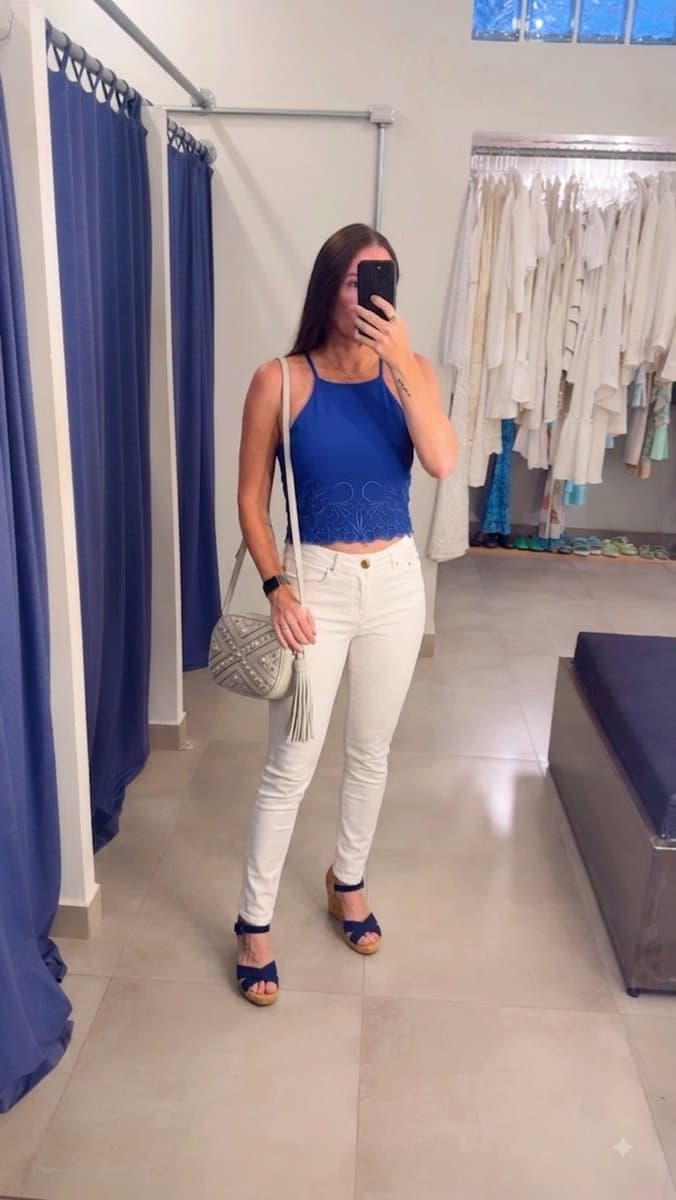 Blusa Roxa Bordado Lez a Lez, Lez a Lez, Violeta, tamanho M — foto 3
