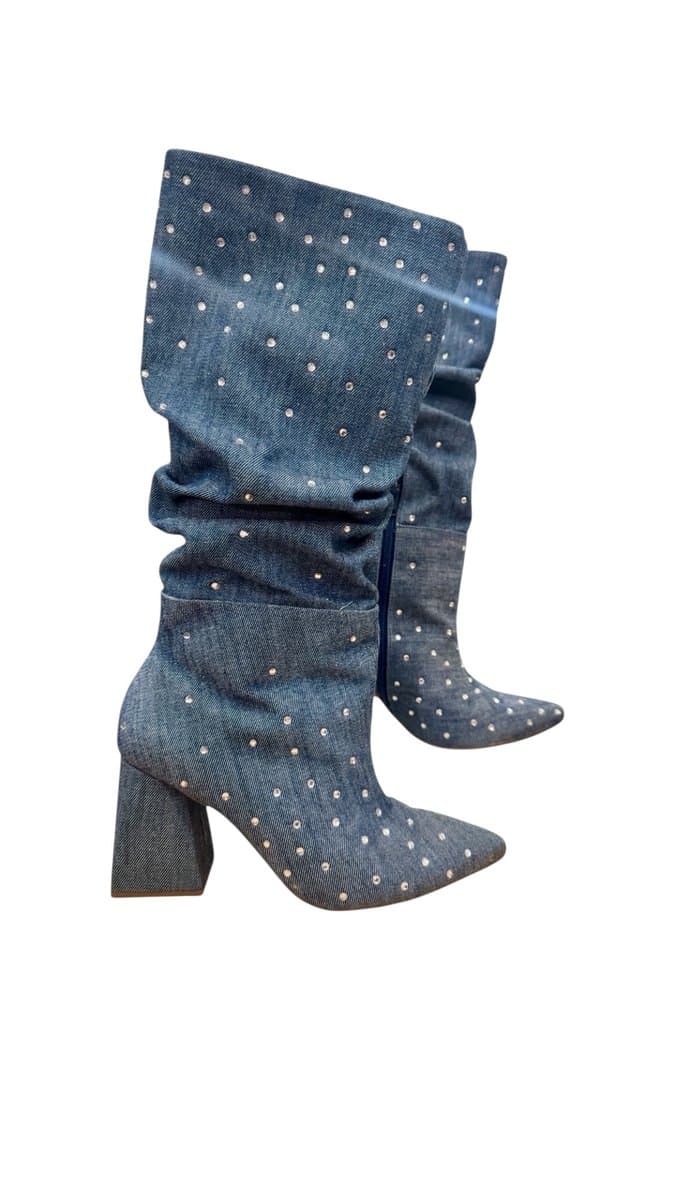 Bota Jeans Specchio Brand 37 51 Smd-126, Specchio, Azul, tamanho 37