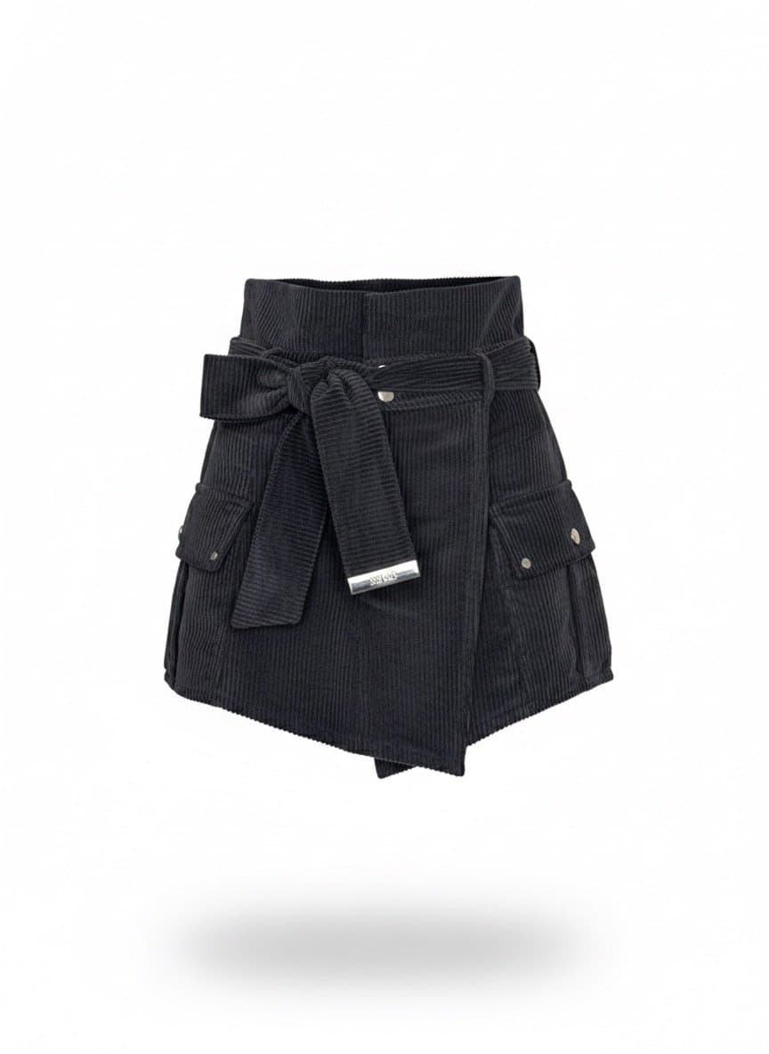 Shorts Veludo Preto Open 38, Preto, tamanho M