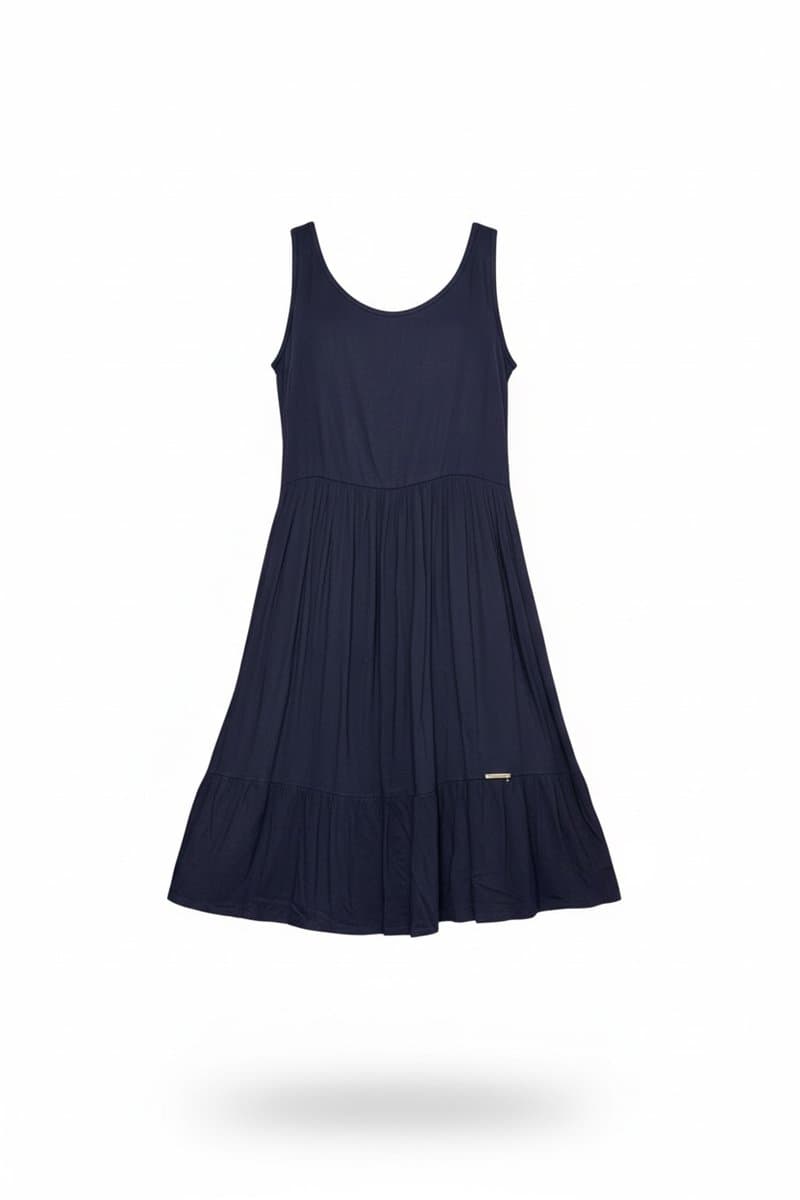 Vestido Marinho Girrah, Azul-marinho, tamanho M