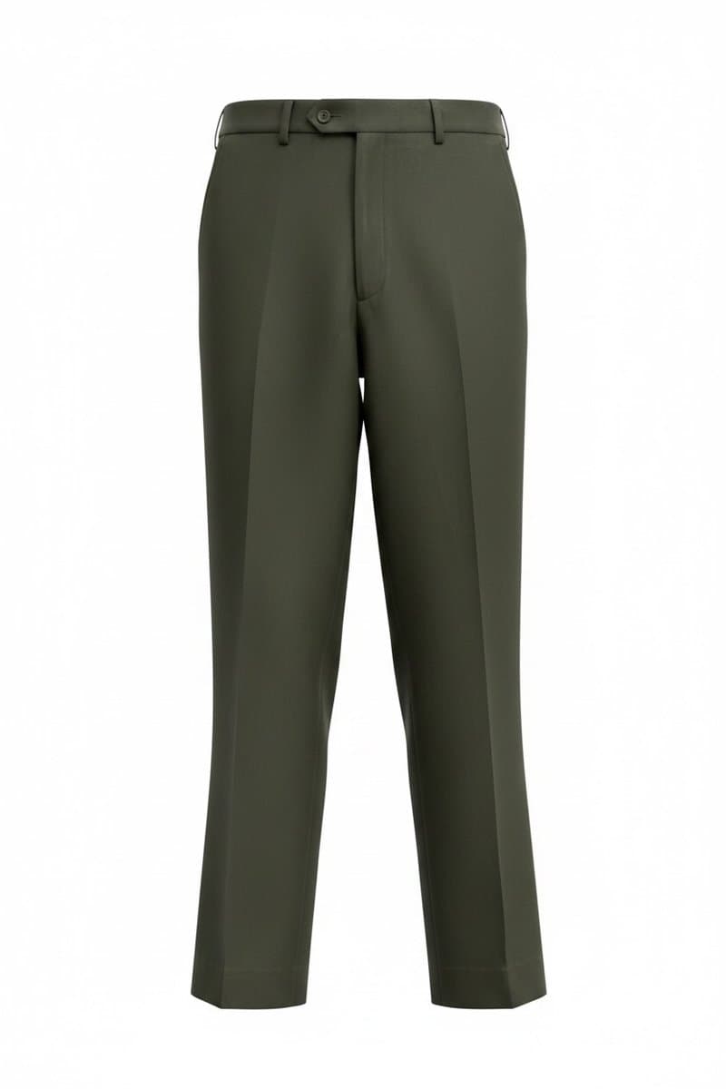 Calça Alfaiataria Angelo Vertti M, Verde-musgo, tamanho M