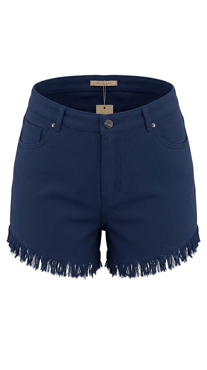 Shorts Marinho Carol Bassi, Carol Bassi, Azul-marinho, tamanho 40