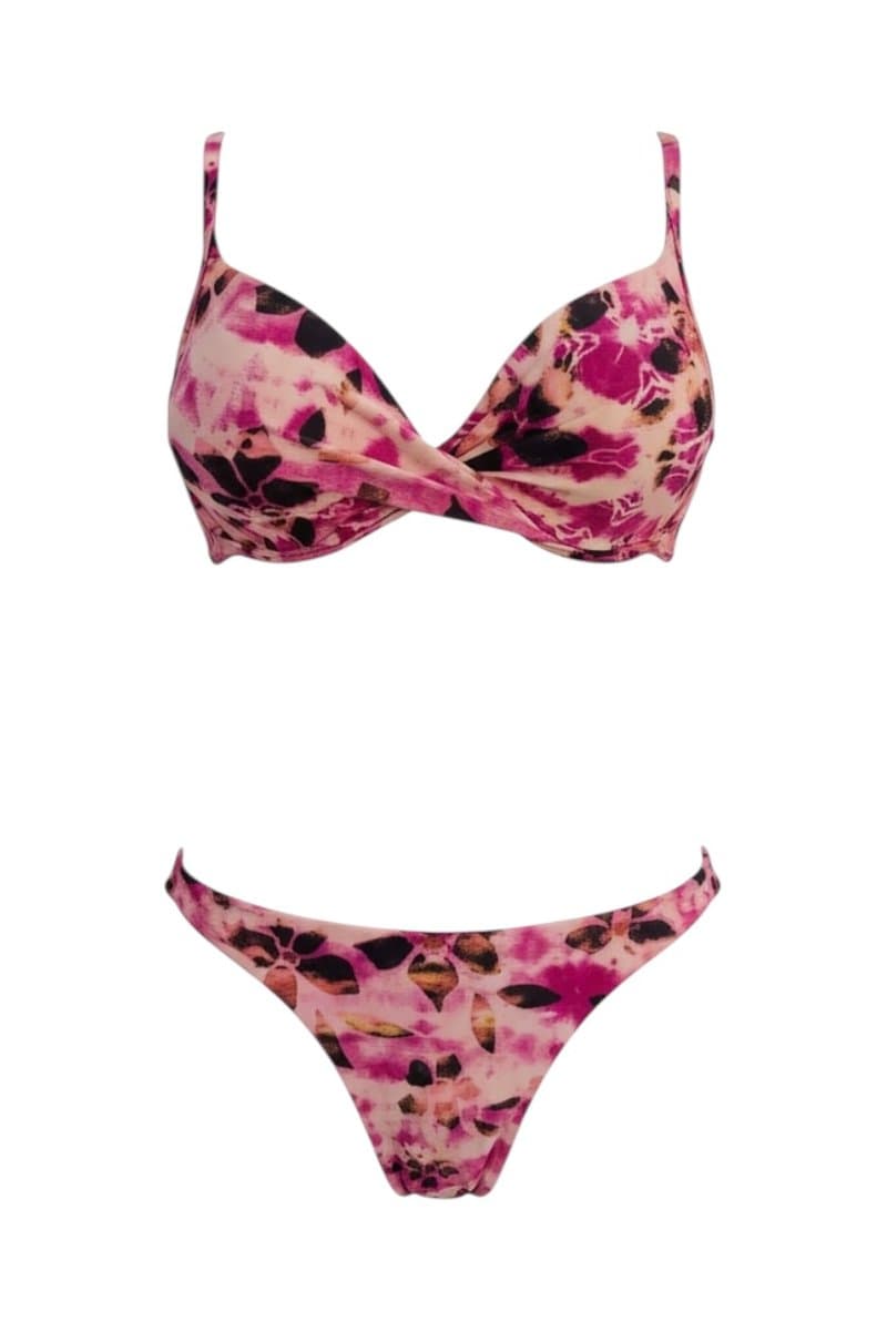 Biquíni Pink Estampa Cia Maritima, Cia Marítima, Rosa-chiclete, tamanho M