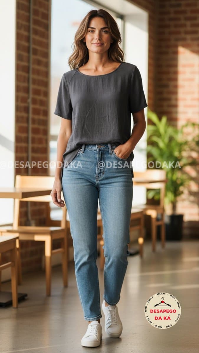Blusa Preta Shoulder, Preto, tamanho 40 — foto 2