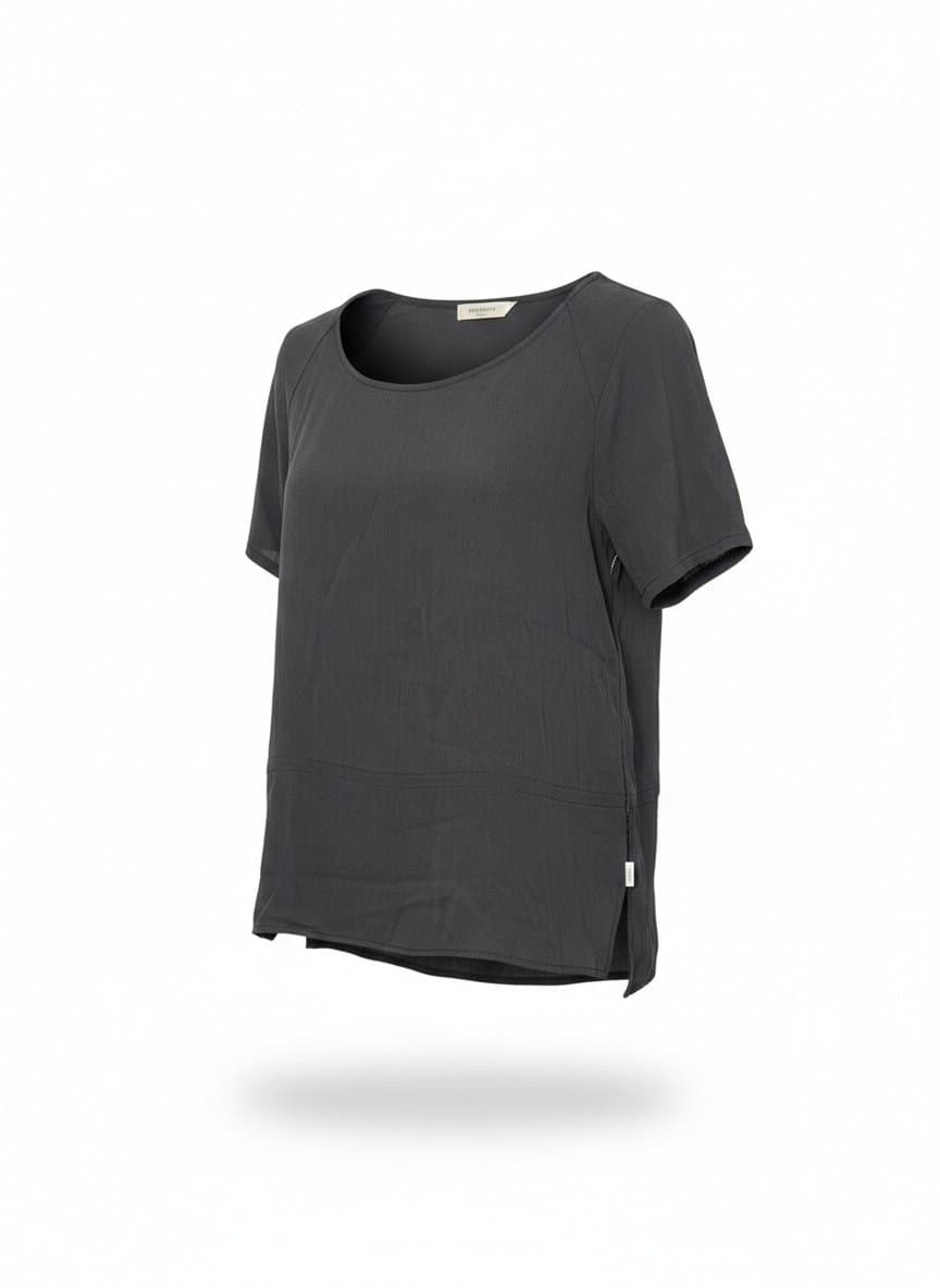 Blusa Preta Shoulder, Preto, tamanho 40